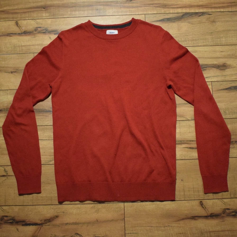 Red Old Navy sweater